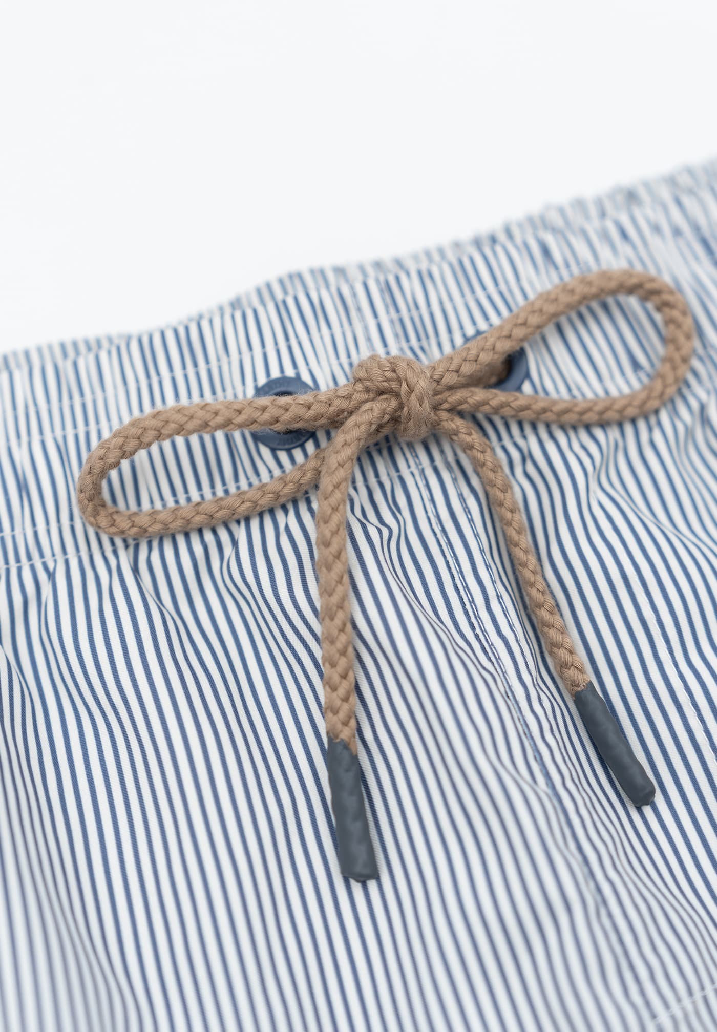 Vintage Indigo Striped Swimsuit