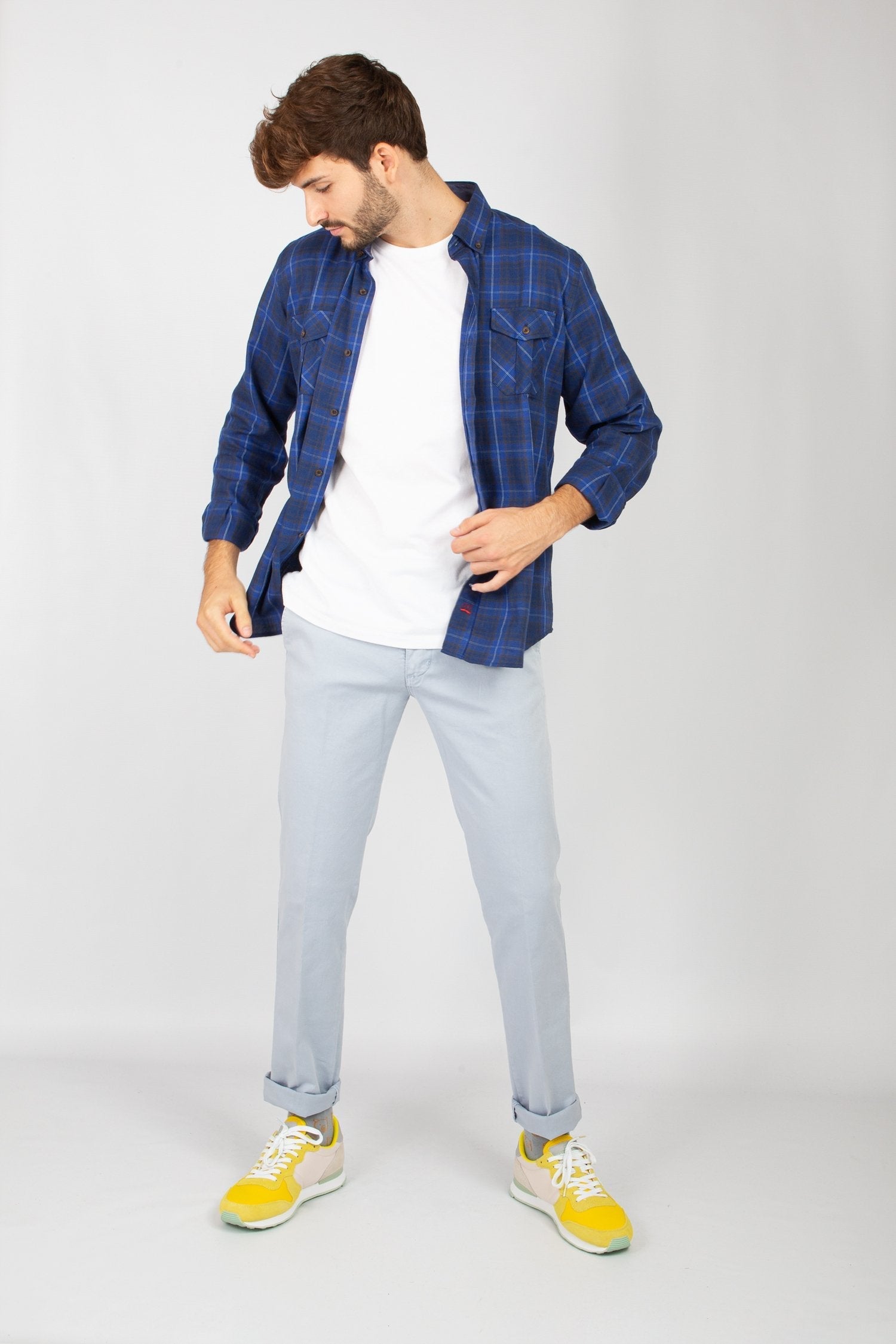 Villela Saturated Plaid Shirt