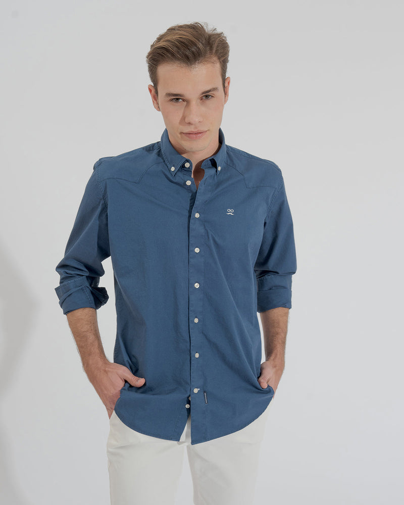 Camisa Kite Azul Medio