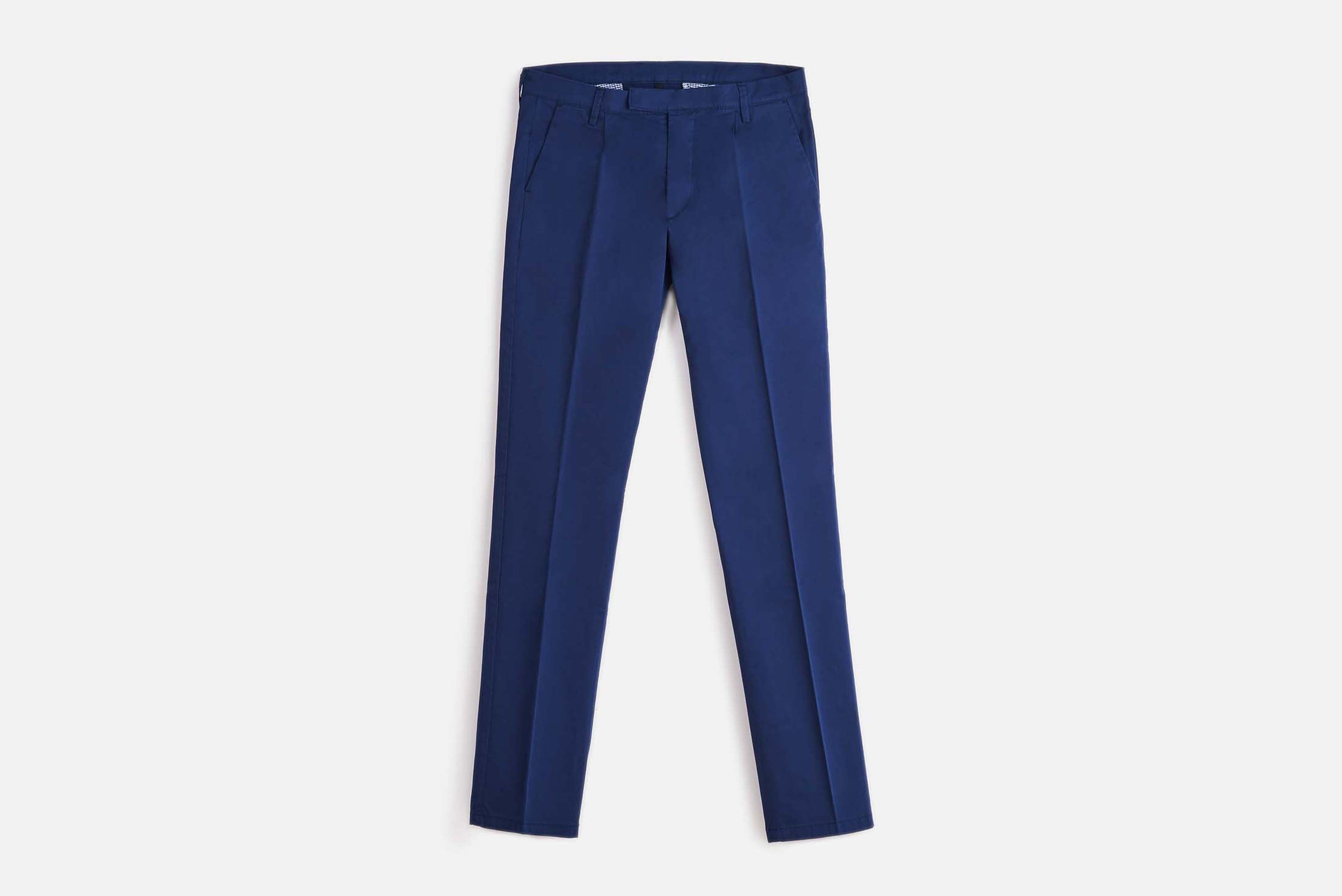 Navy Chino Dress Trousers