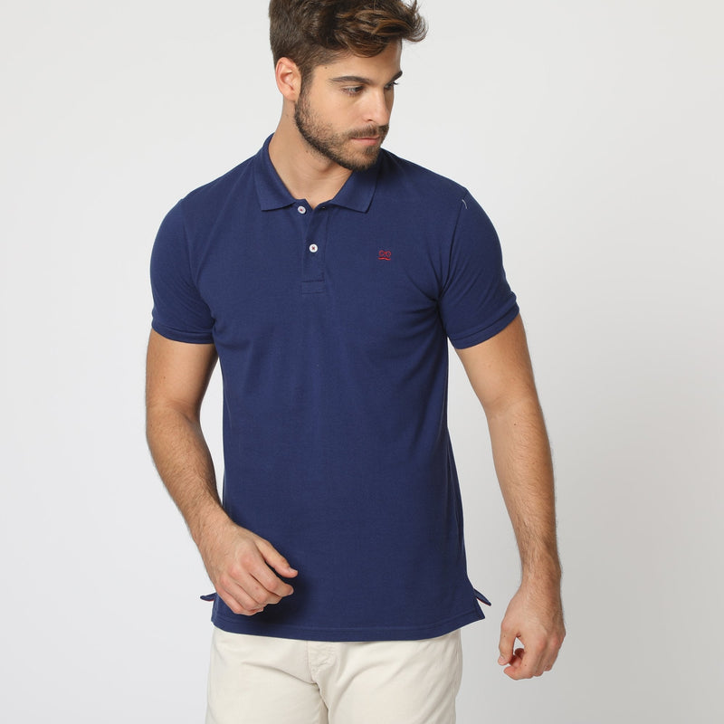 Polo Restless Marino Rojo