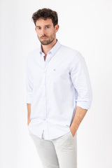Oxford Striped Sky Blue Shirt