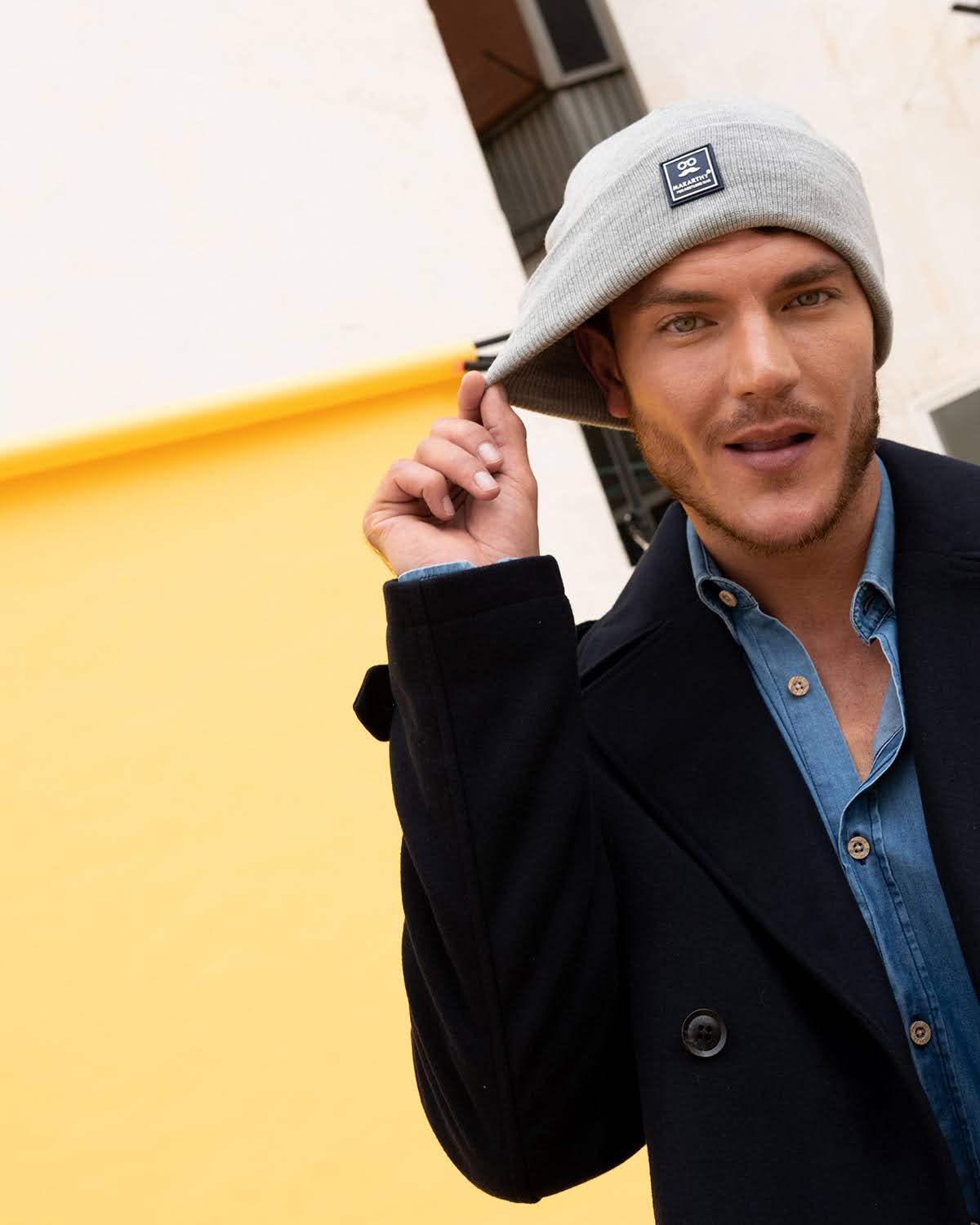 Restless Gray Beanie