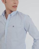 Light Blue Pinpoint Shirt