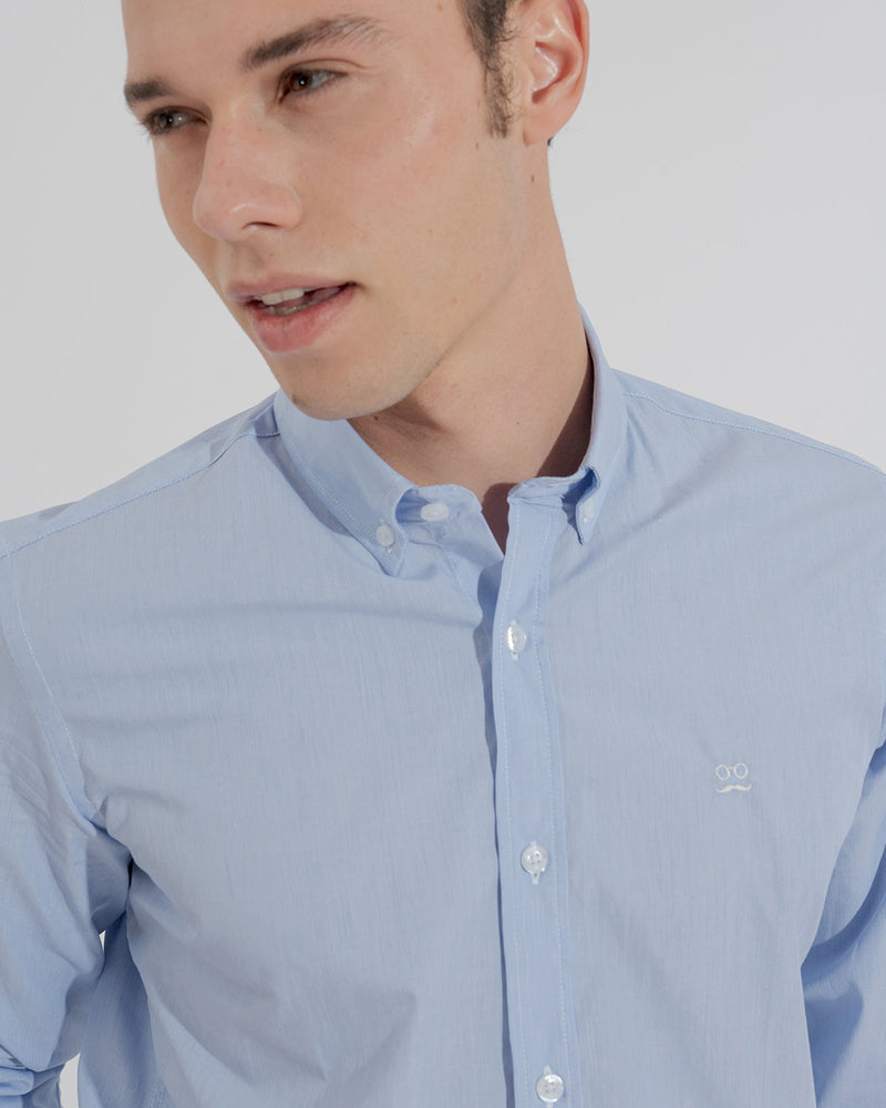 Camisa Shore Celeste