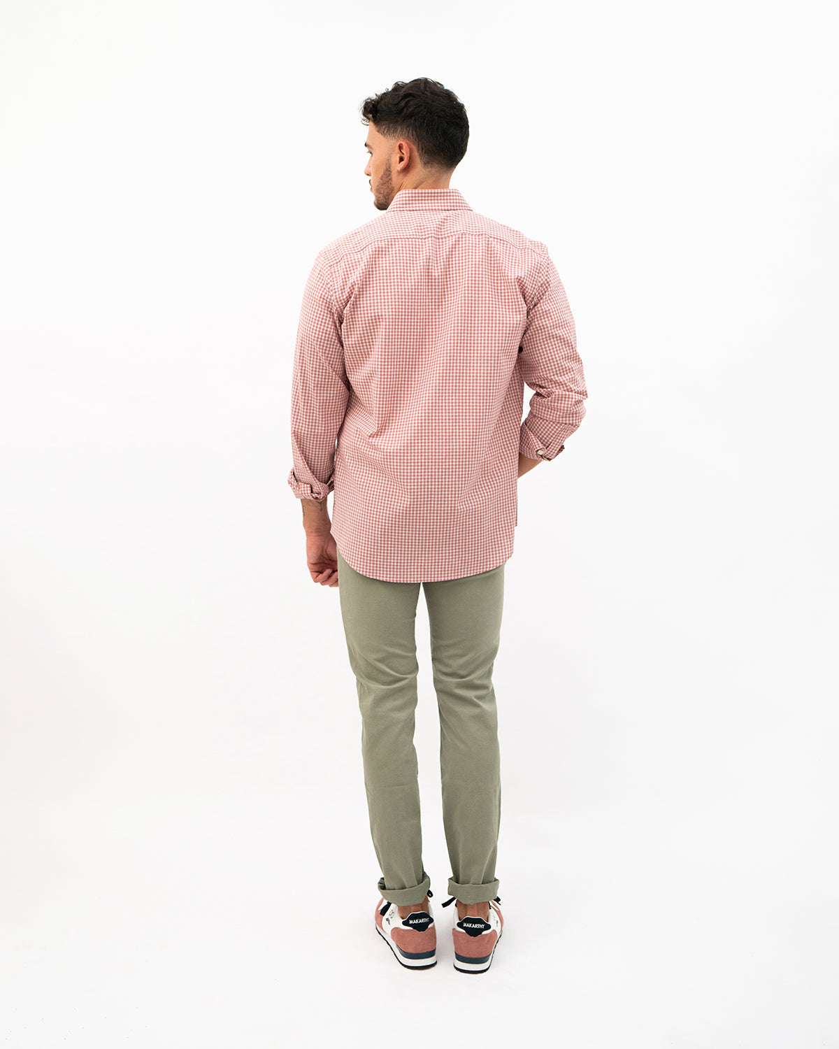 Khaki Five-Pocket Trousers