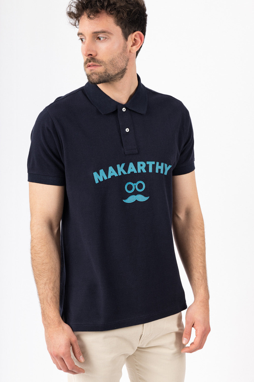 Classic Polo Navy Appliqué