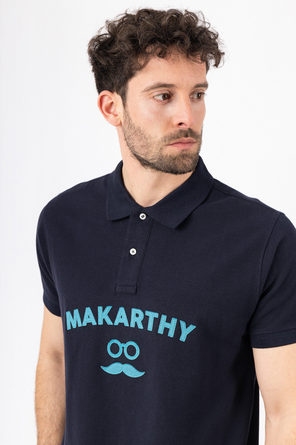 Classic Polo Navy Appliqué