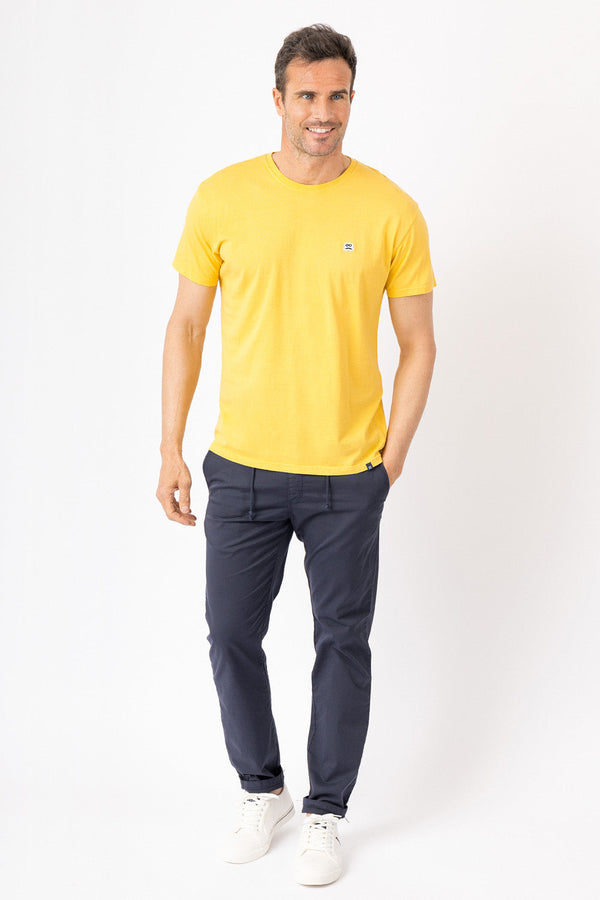 Camiseta Embroidery Patch Canario