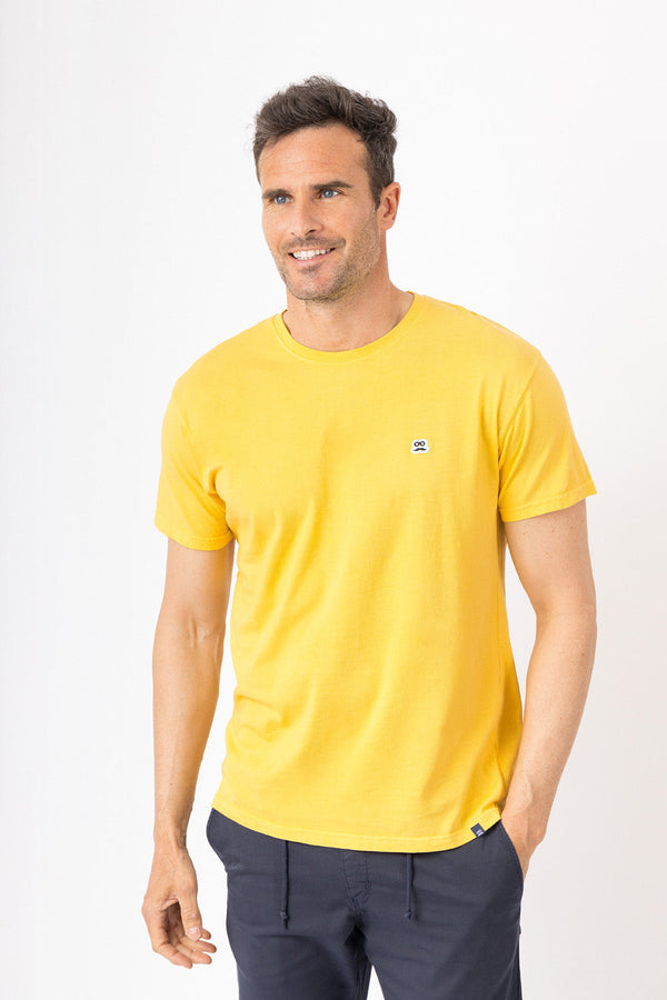 Camiseta Embroidery Patch Canario