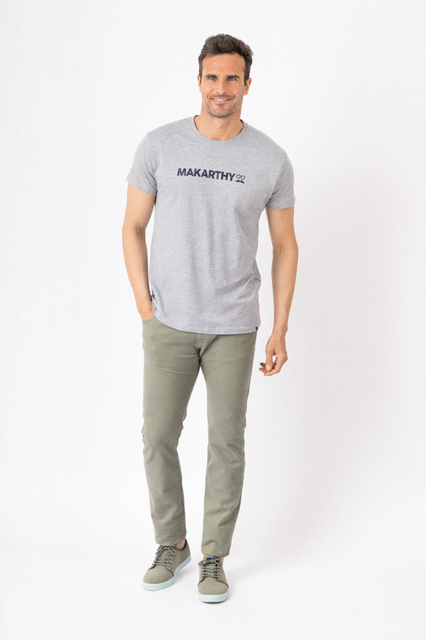 Camiseta Pocket Gris