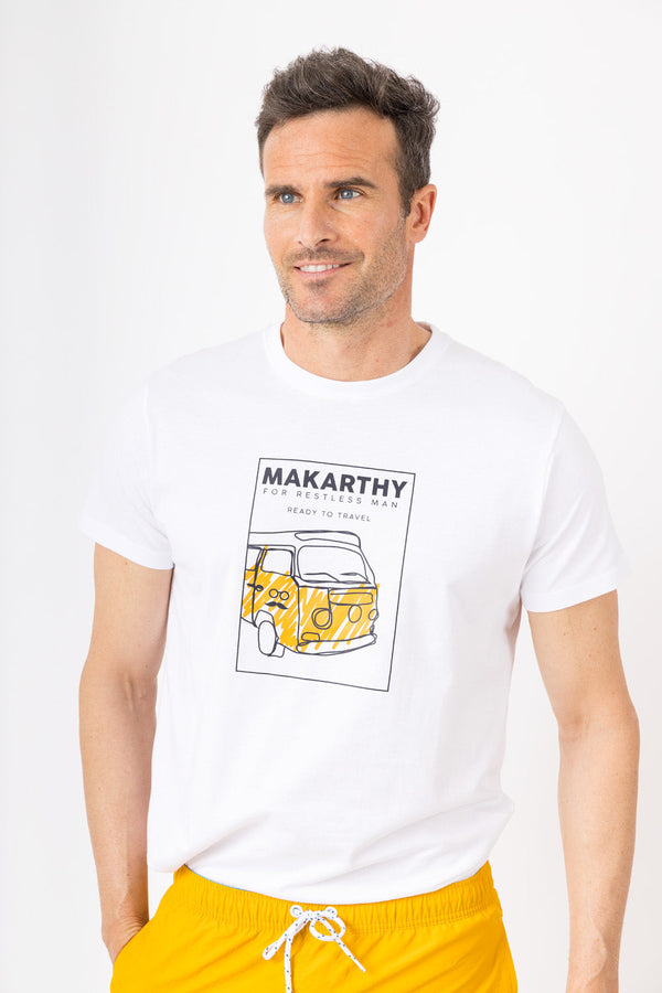 Camiseta Camper Blanco