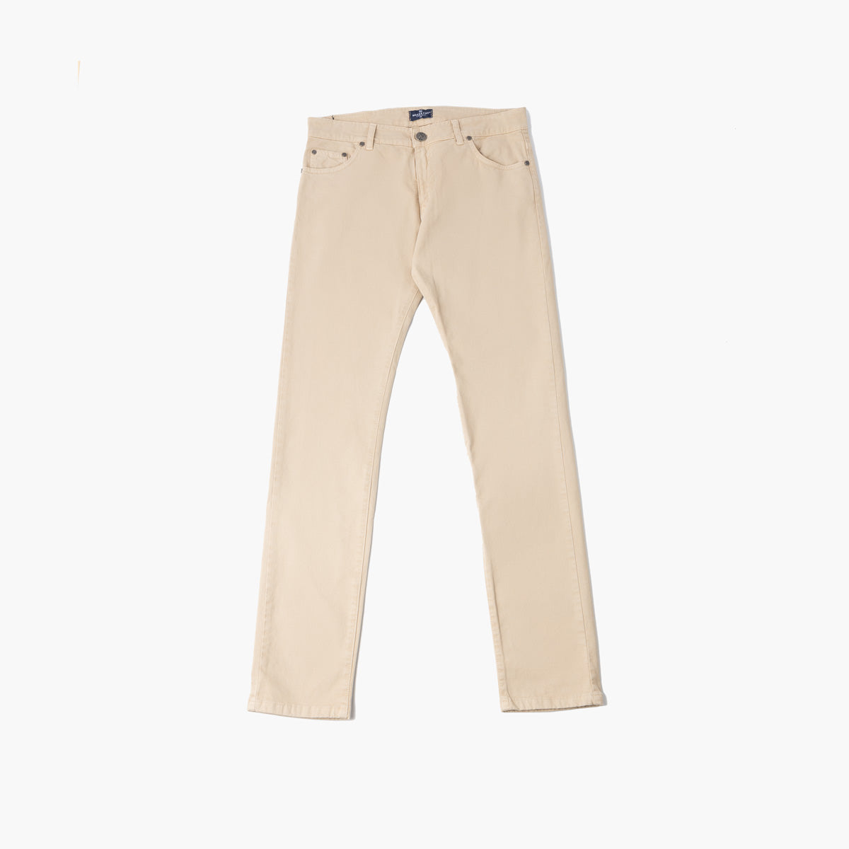 Pantalón Cinco Bolsillos Beige