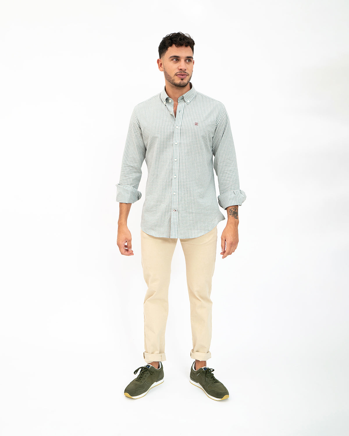 Pantalón Cinco Bolsillos Beige