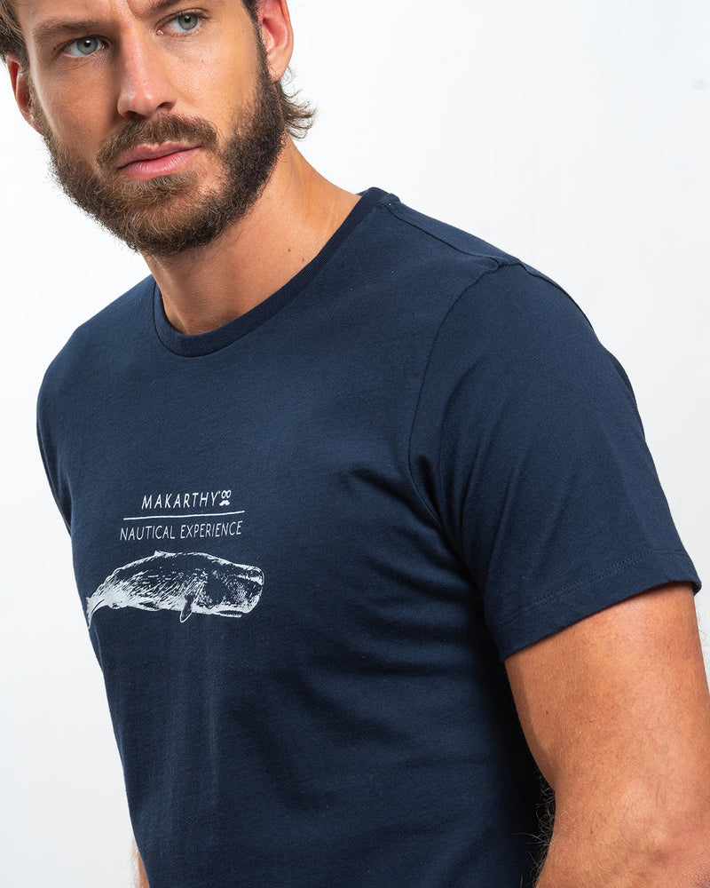Camiseta Whale Marino
