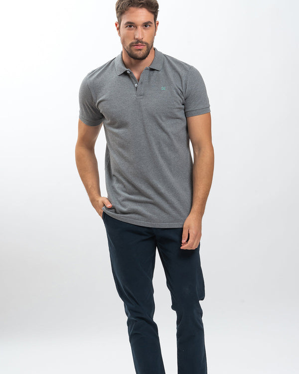 Polo Restless Gris Marengo