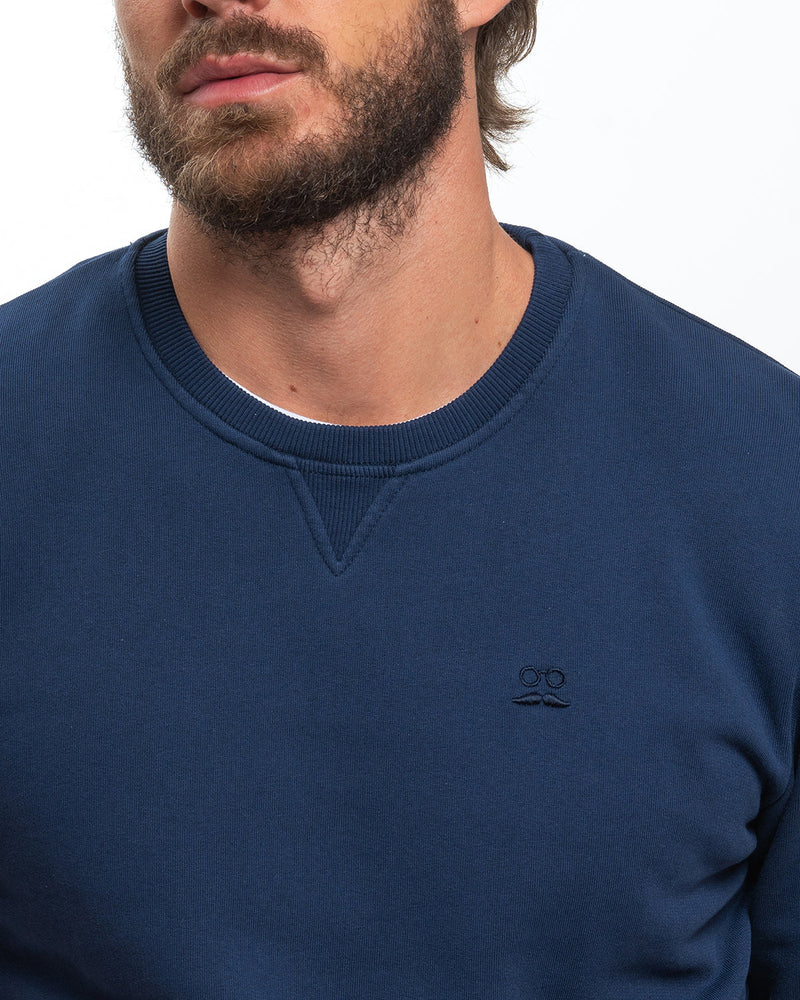 Sudadera Logo Soft Marino