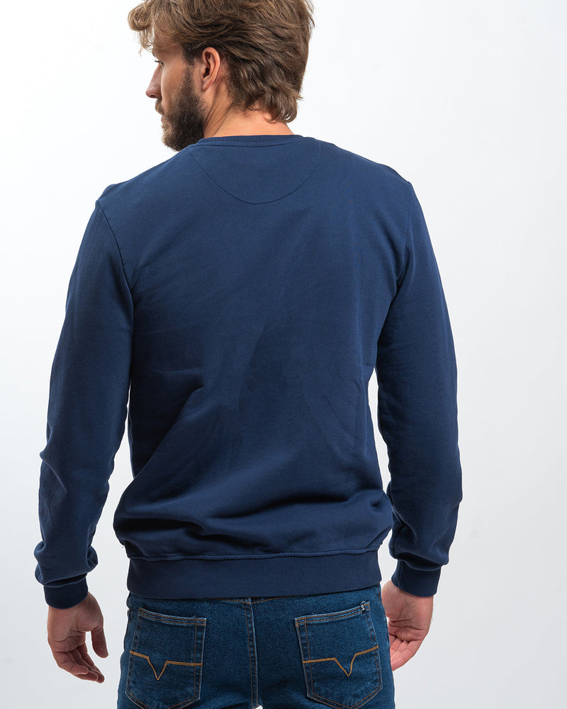 Sudadera Logo Soft Marino