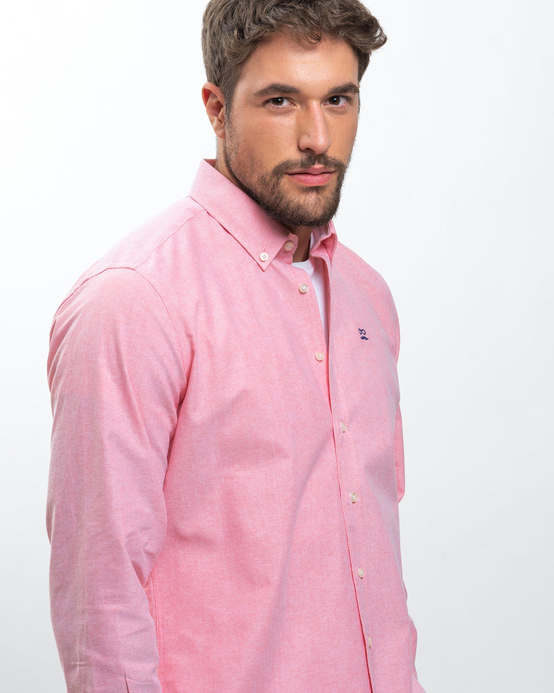 Camisa Oxford Rojo