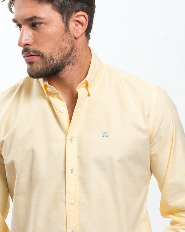 Camisa Oxford Soft Vainilla