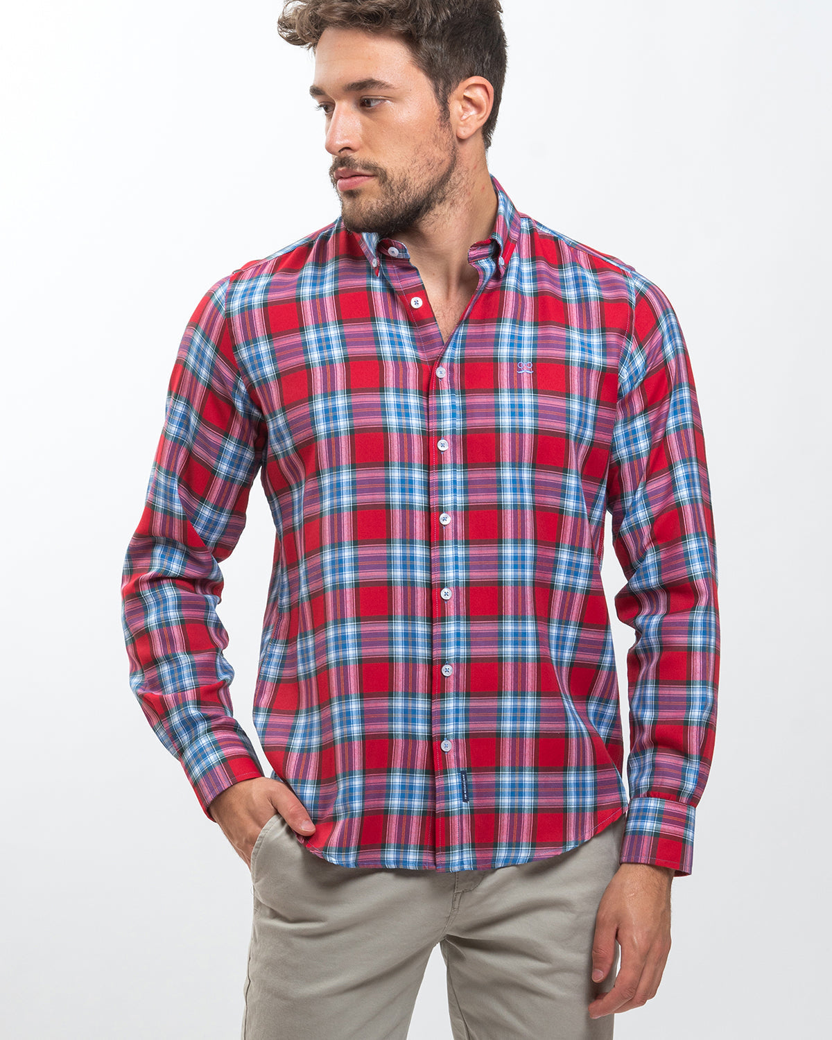 Cliff Red Shirt