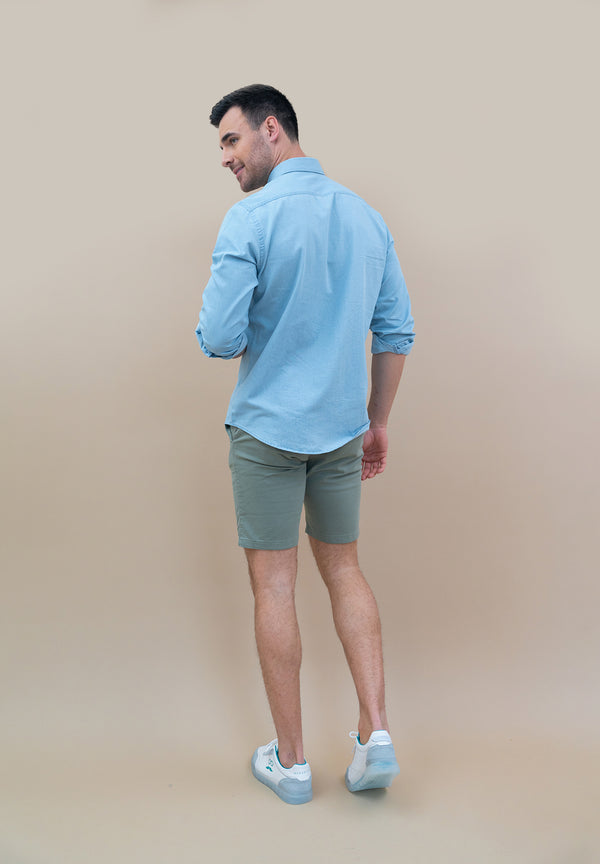 Camisa Denim Azul Claro
