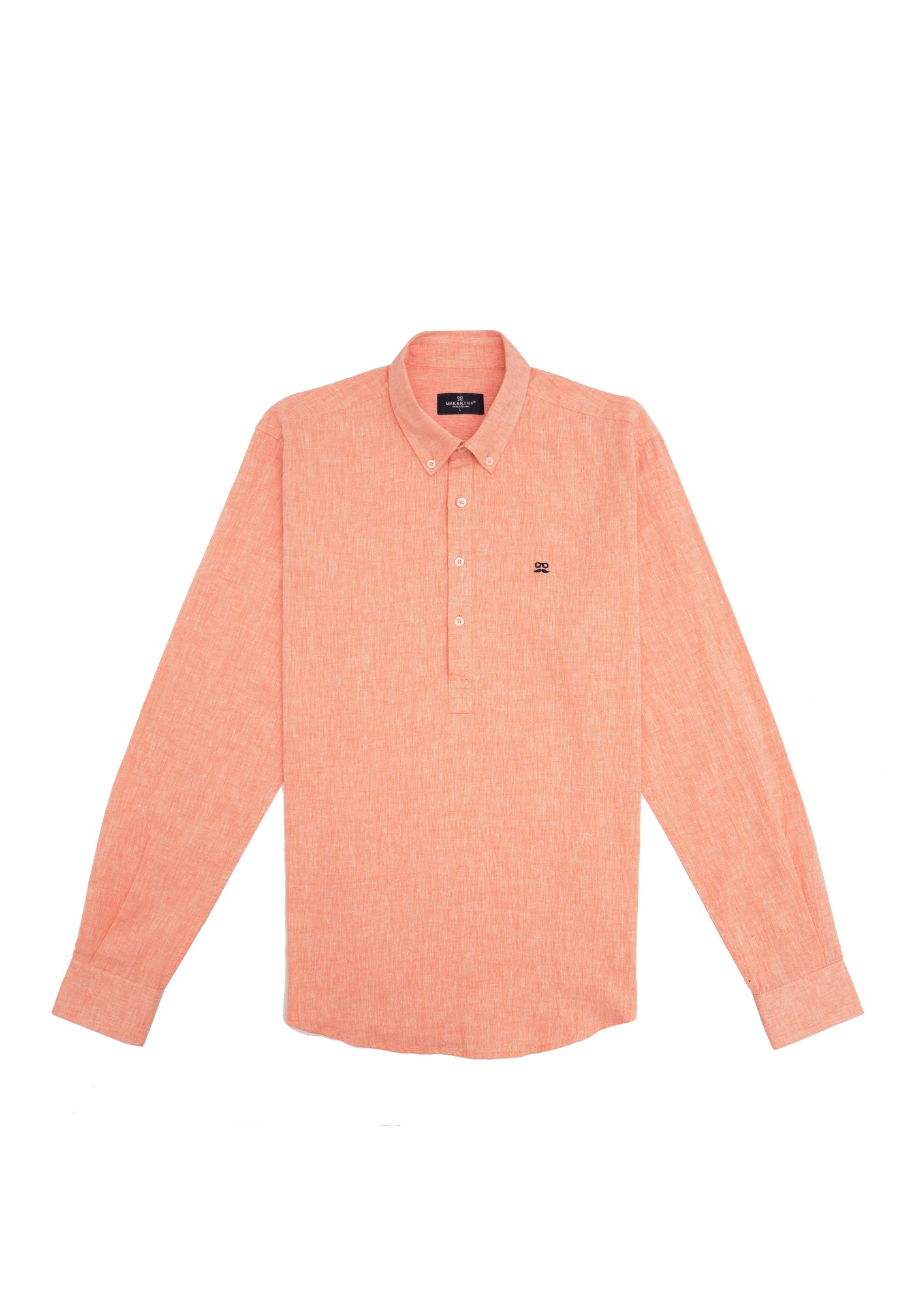 Reddish Button-Down Shirt