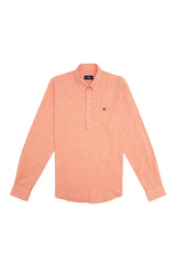Reddish Button-Down Shirt