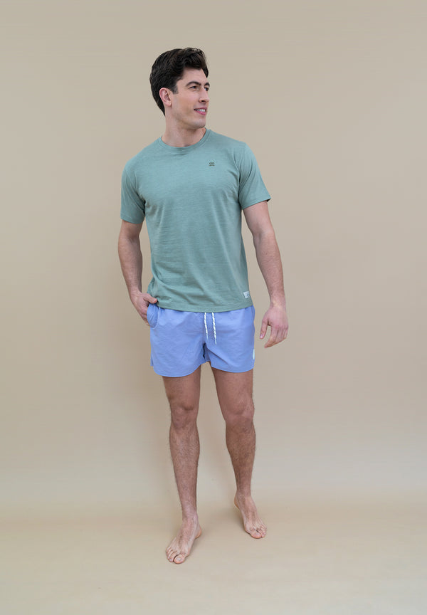 Camiseta Jaspeada Kaki