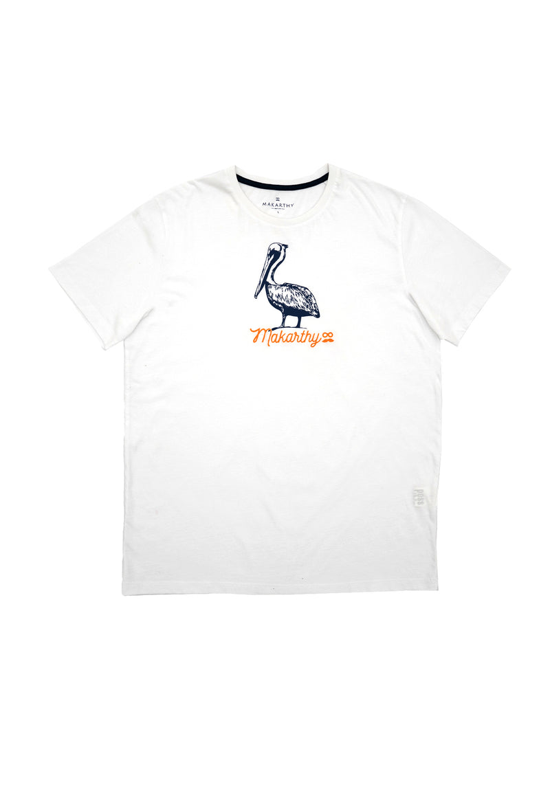 Camiseta Pelican Blanco