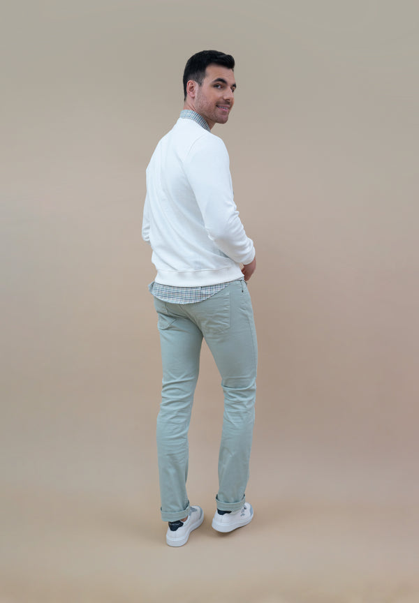 Sudadera M Blanco Roto