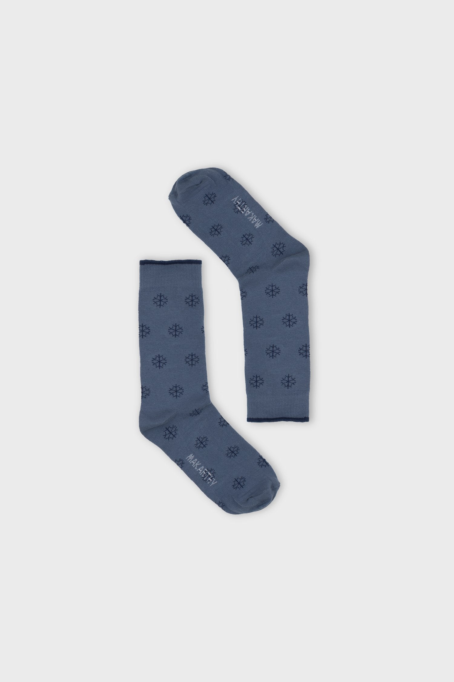 Zermatt Grayish Blue Socks
