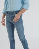 Pantalón Denim Marino
