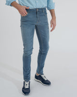 Pantalón Denim Marino
