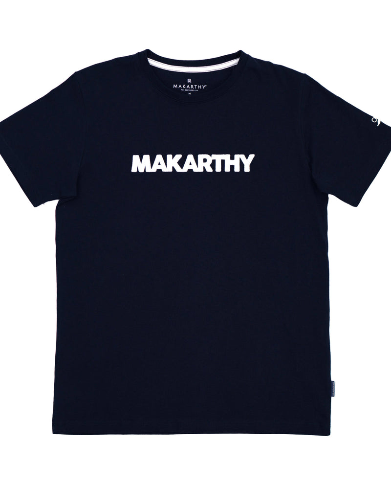 Camiseta Overlock Marino