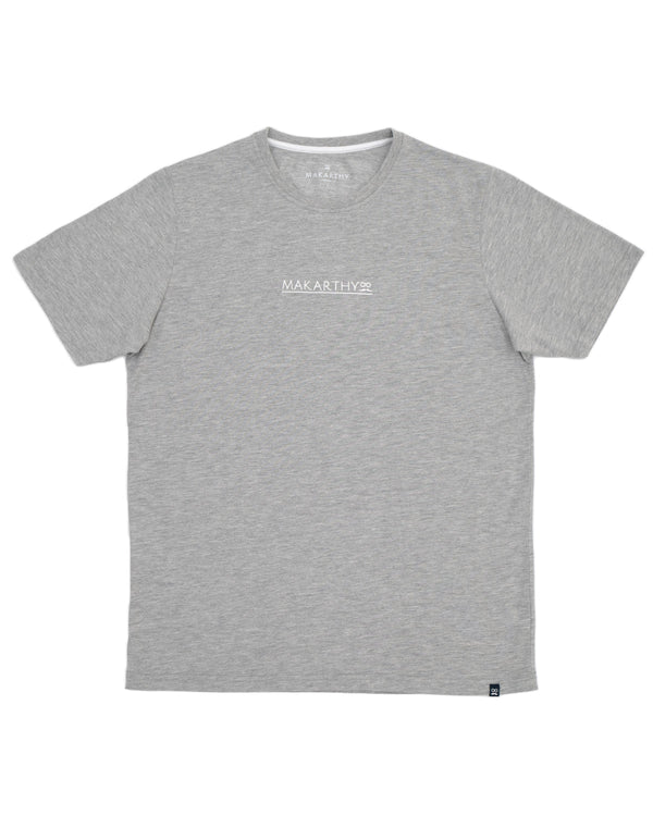 Camiseta Line Gris Claro