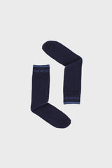 Restless Navy Sock