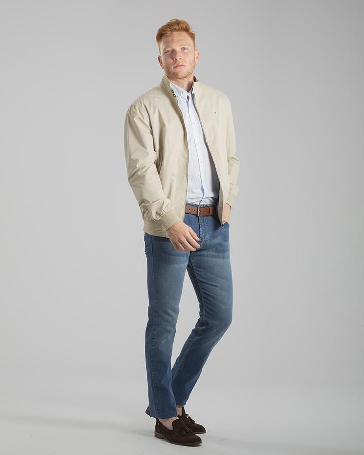 Harrington Jacket Beige
