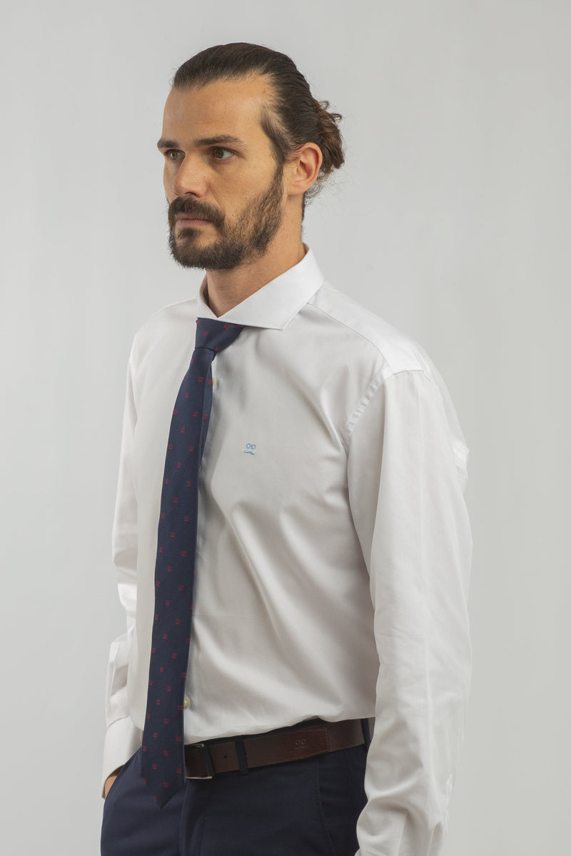 Camisa Espiga Gemelos Blanco