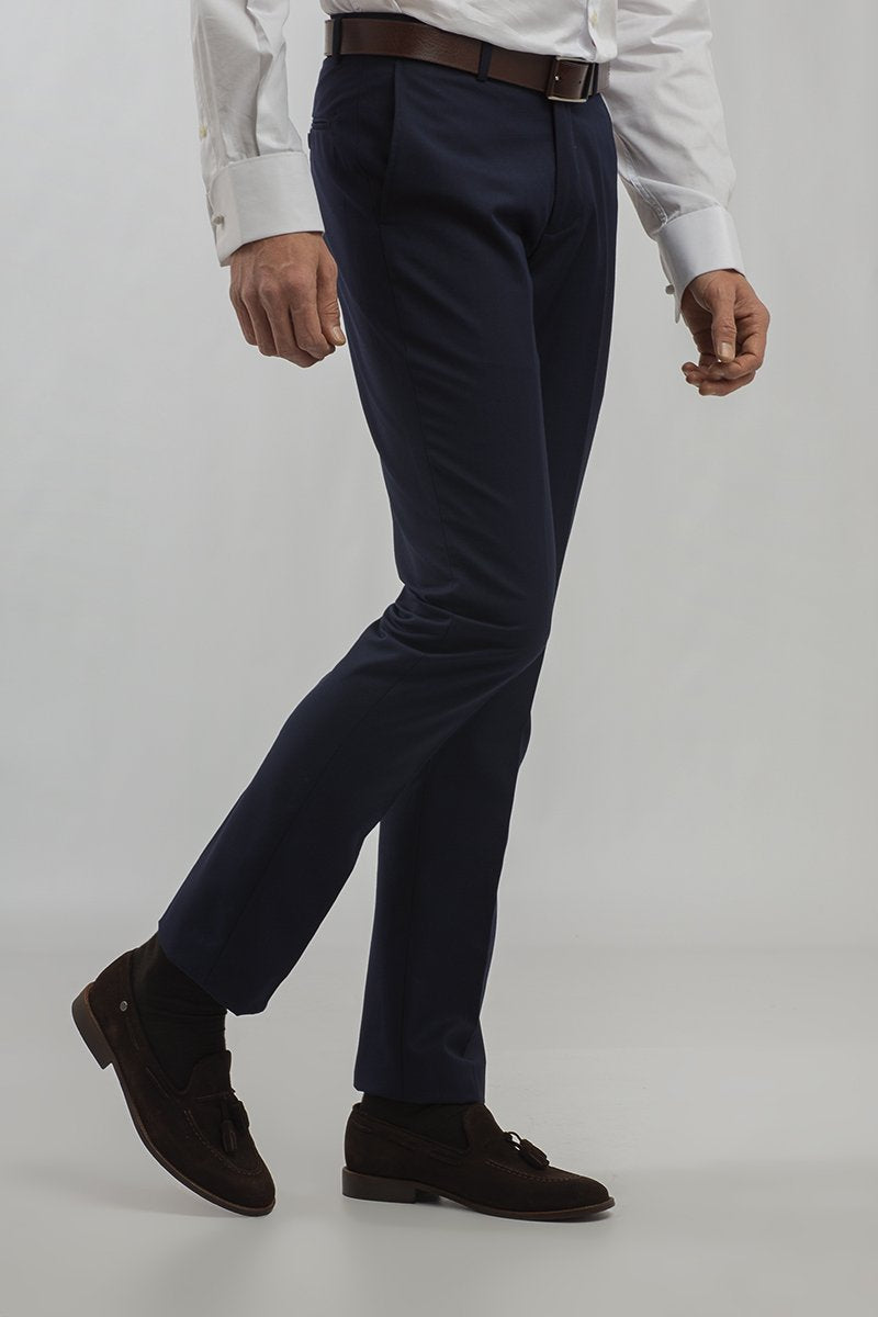 Navy Tuxedo Suit