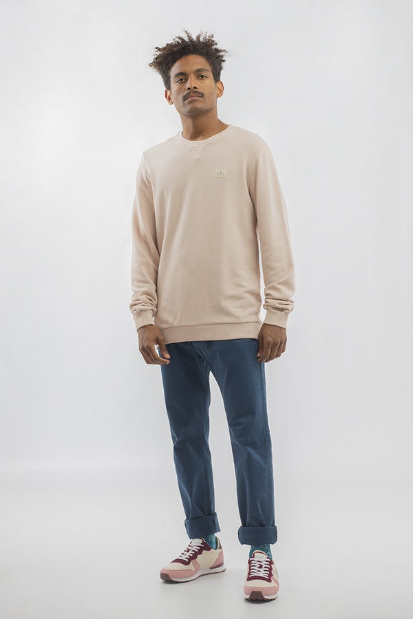 Sudadera Retro Rosa Palo
