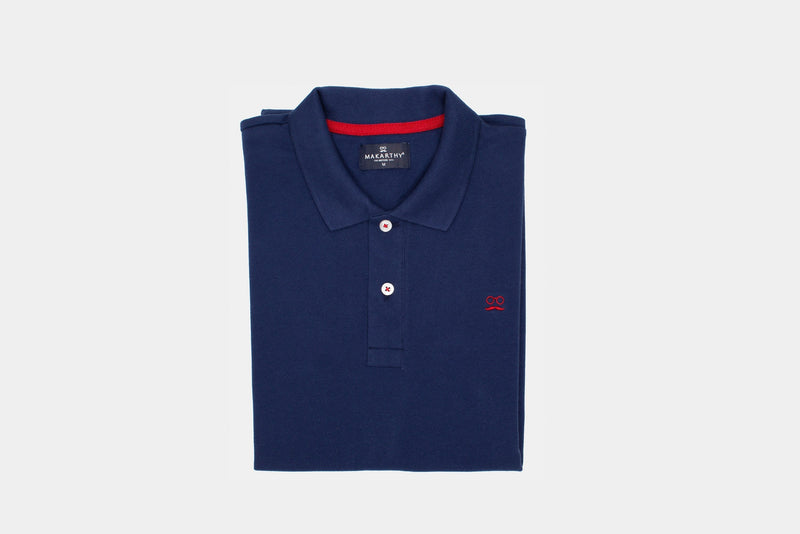 Polo Restless Marino Rojo