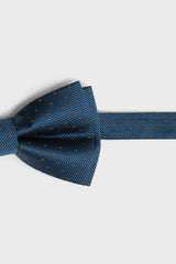 Duck Egg Blue Polka Dot Bow Tie