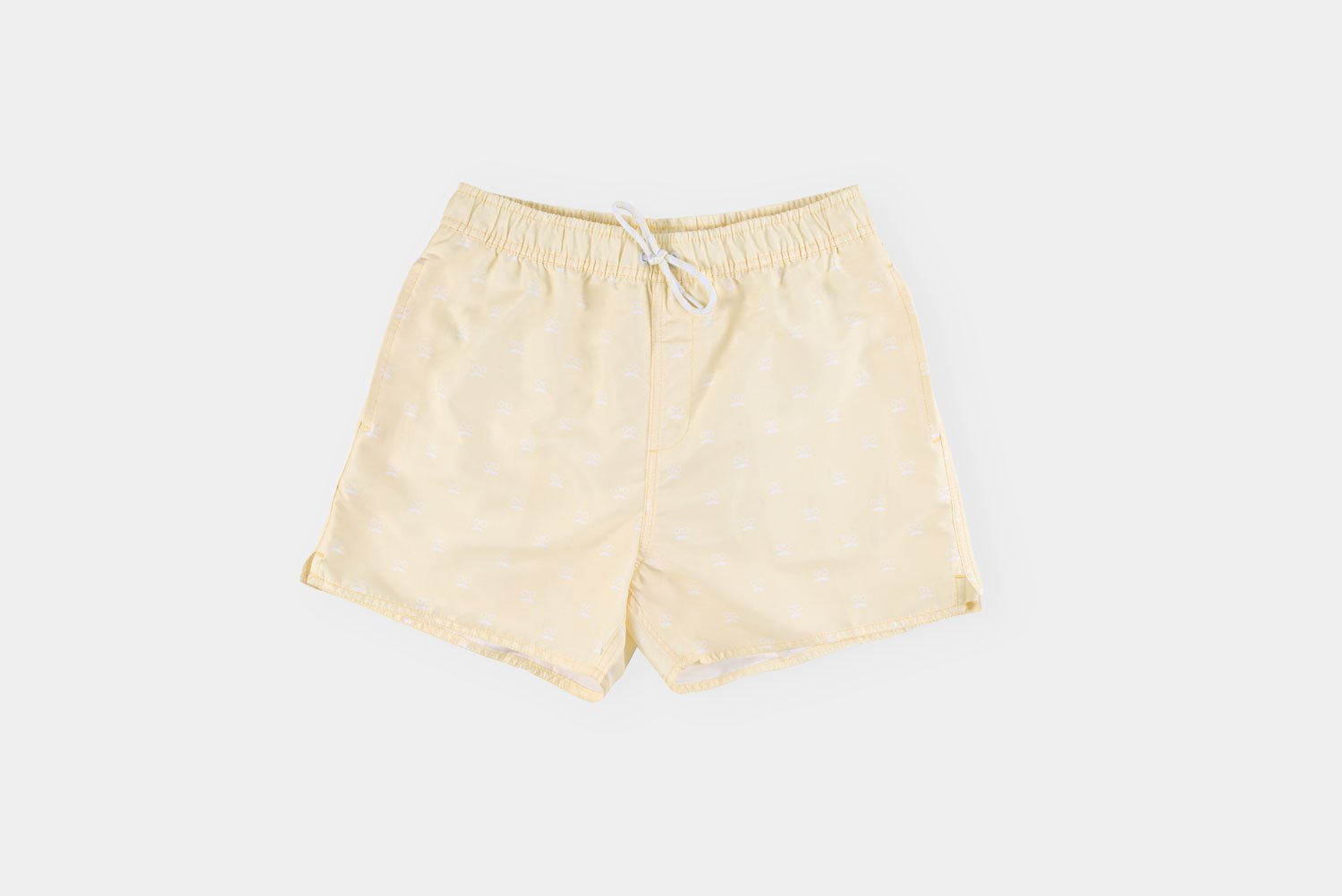 Yellow Minilogo Swimsuit