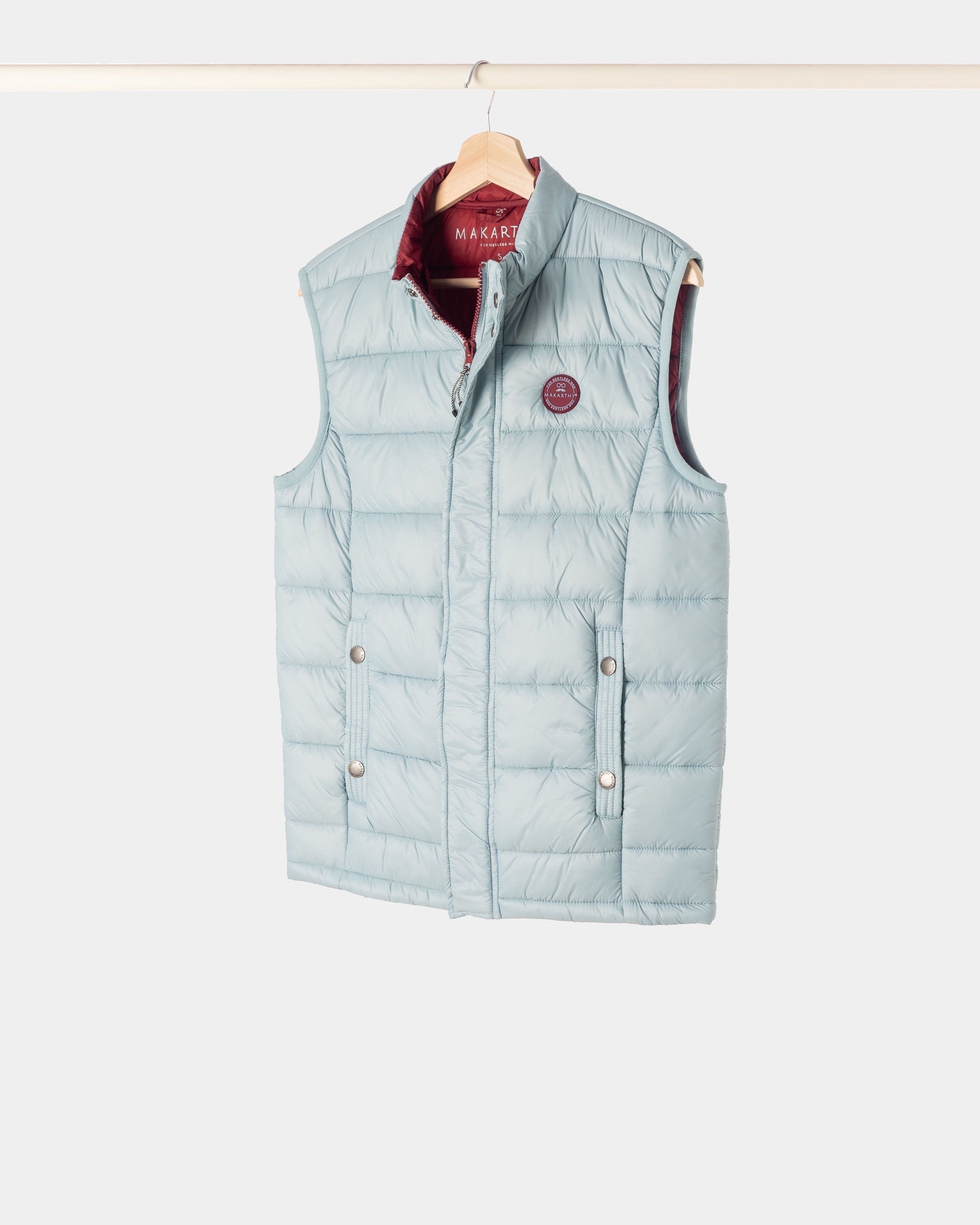 Chaleco Ultralight Azul Grisaceo